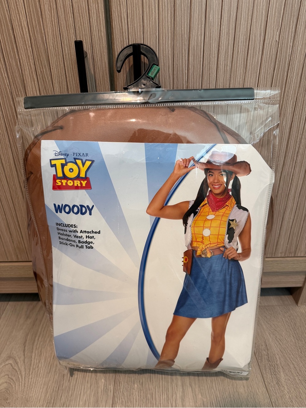 Disney Toy Story Woody Girls' Costume - Adult LARGE
